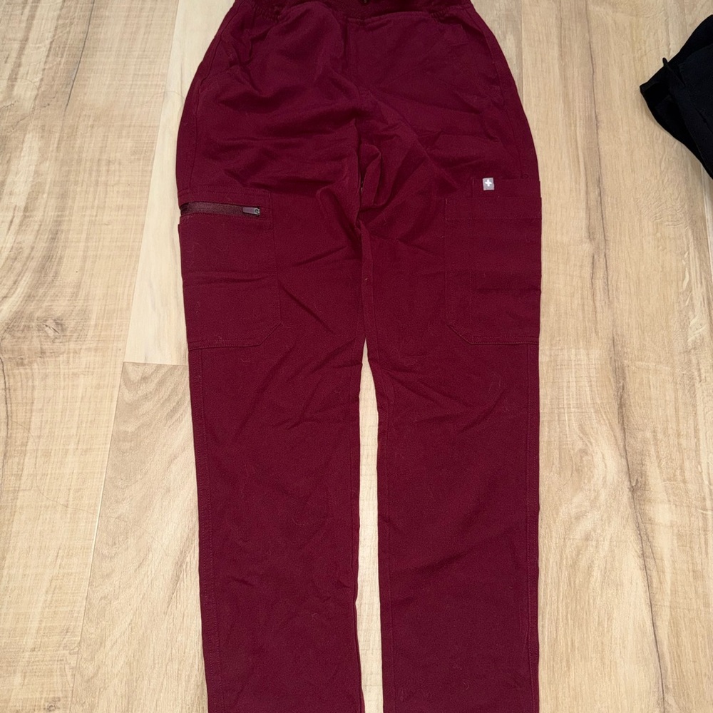 High Waisted Yola Skinny Scrub Pants